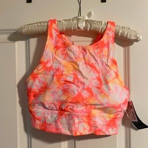 Lululemon Energy Bra High Neck Tie Dye